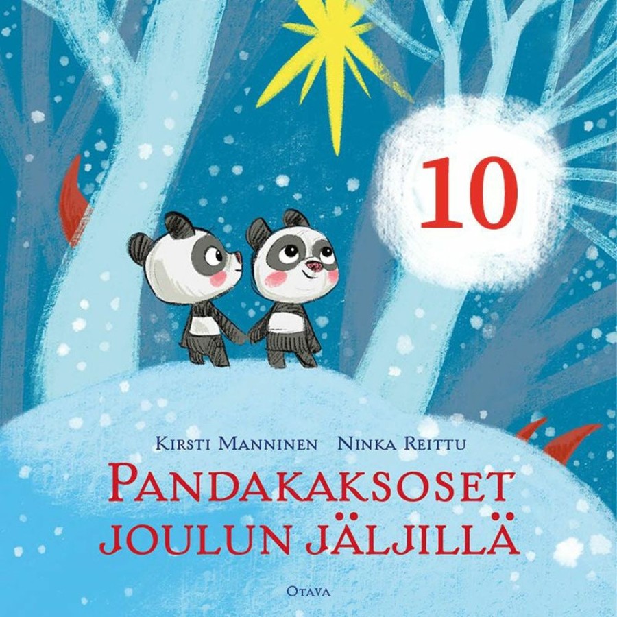 Lastenkirjat Otava | Pandakaksoset Joulun Jaljilla 10