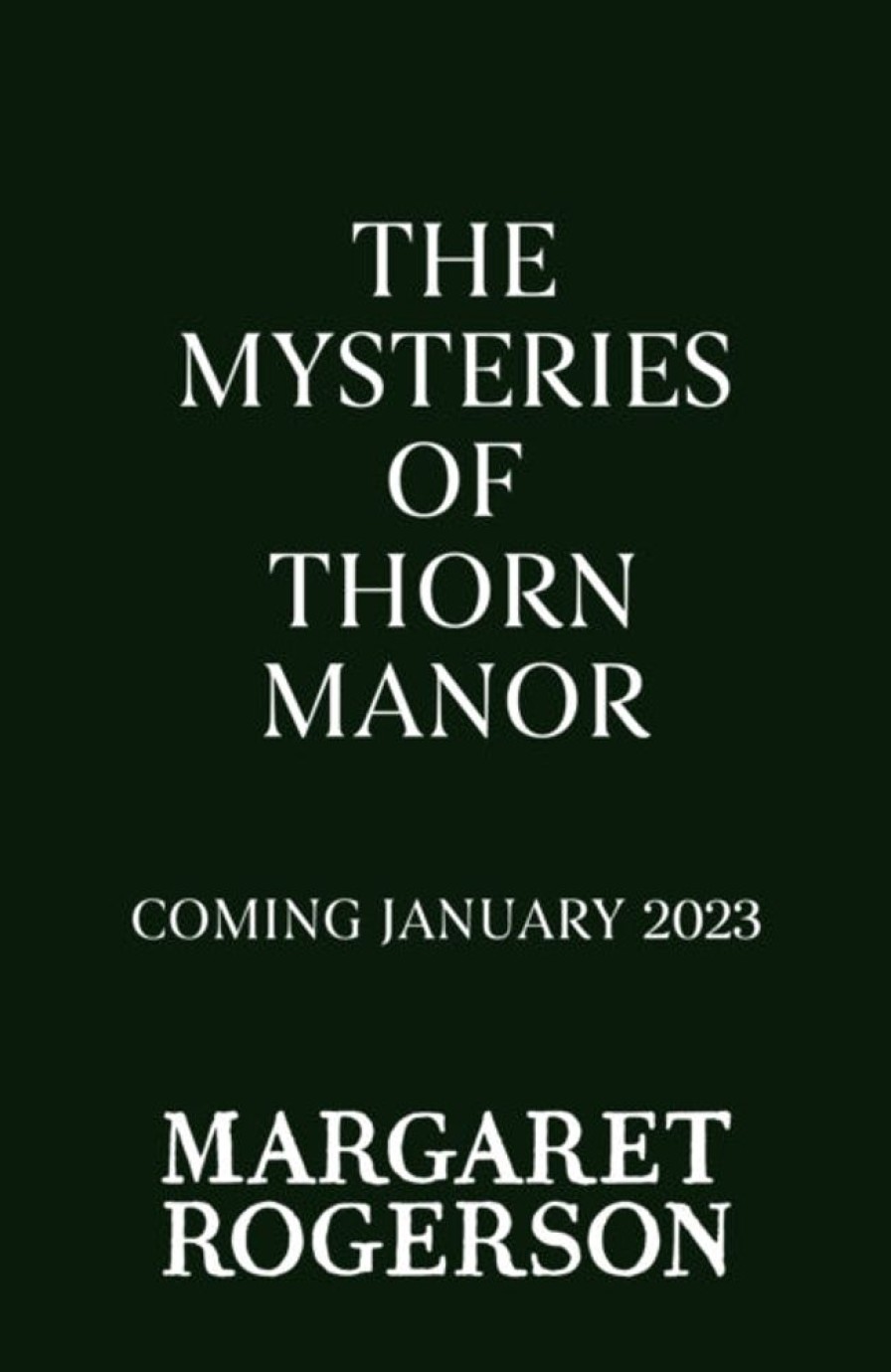 Lastenkirjat Simon & Schuster Ltd | Mysteries Of Thorn Manor