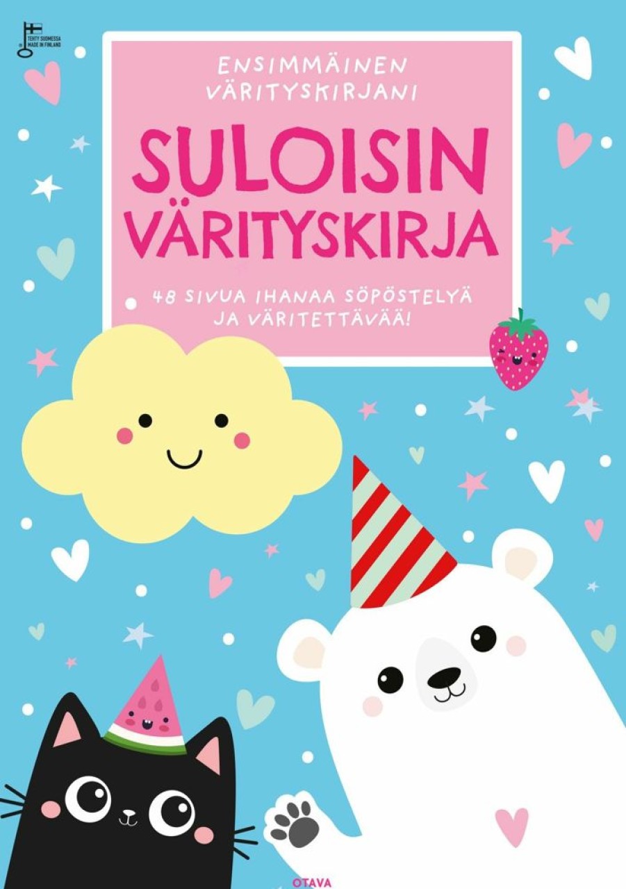 Puuha, Varitys Ja Askartelu Otava | Varityskirja Suloisin Varityskirja