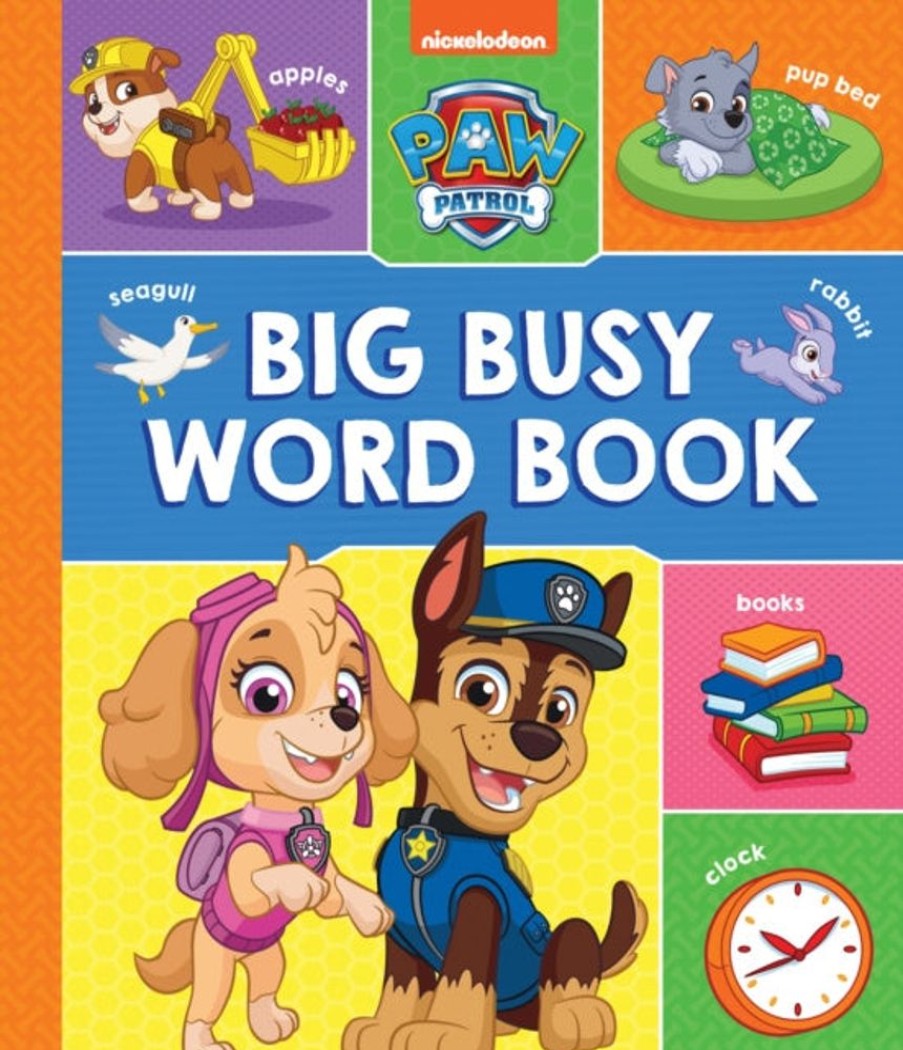 Lastenkirjat HarperCollins Publishers | Paw Patrol Big, Busy Word Book