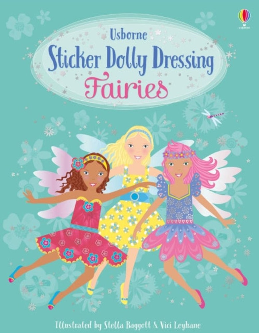 Lastenkirjat Usborne Publishing Ltd | Sticker Dolly Dressing Fairies