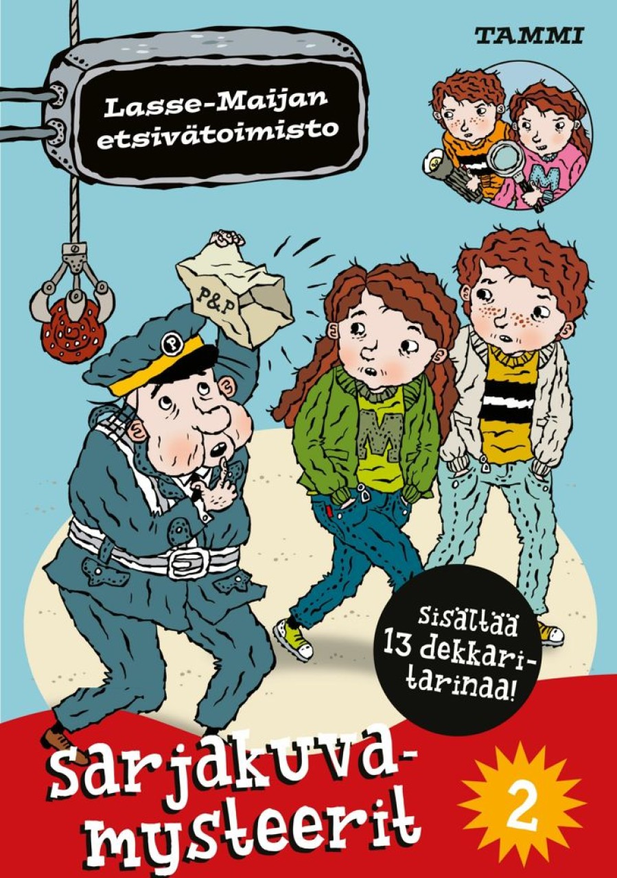 Lastenkirjat Tammi | Sarjakuvamysteerit 2. Lasse-Maijan Etsivatoimisto