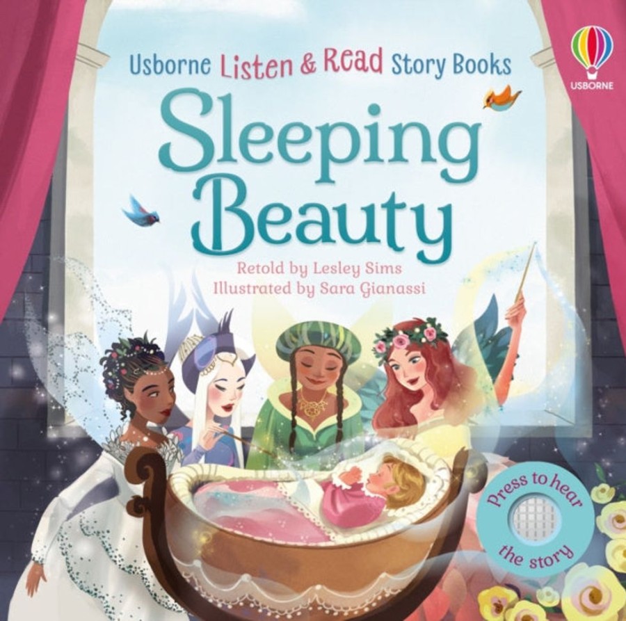 Lastenkirjat Usborne Publishing Ltd | Listen And Read: Sleeping Beauty