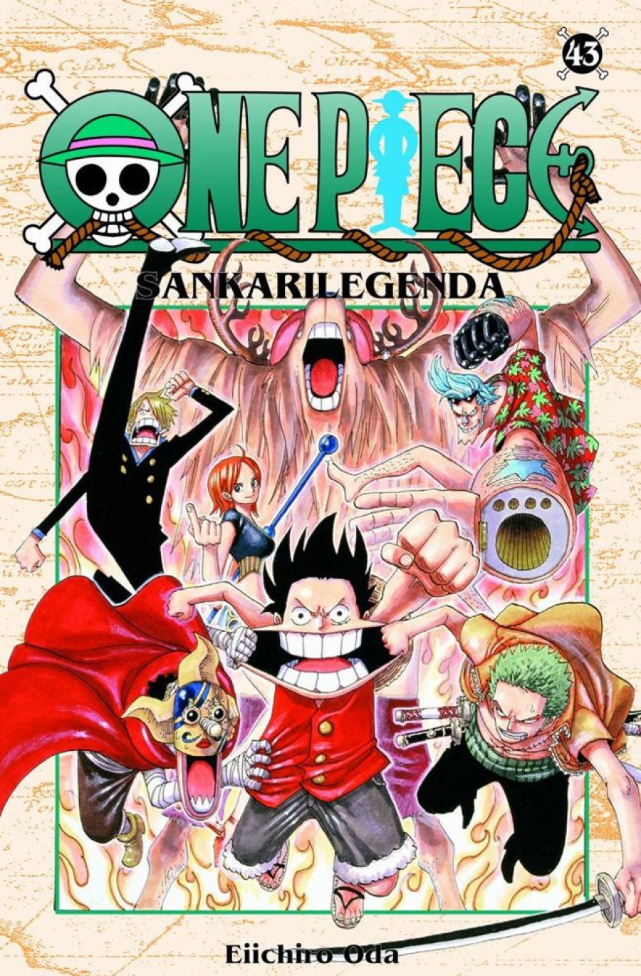 Nuortenkirjat Sangatsu Manga | One Piece 43