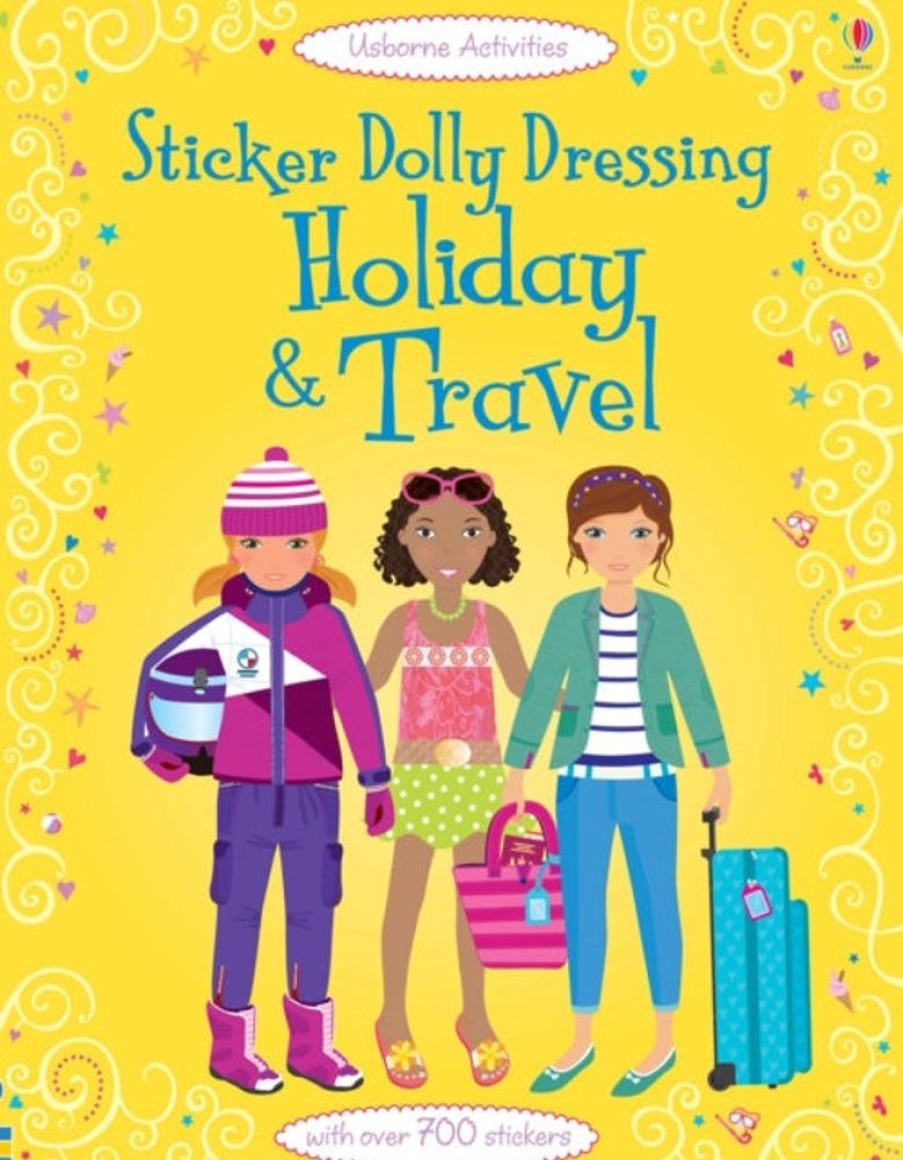 Puuha, Varitys Ja Askartelu Usborne Publishing Ltd | Sticker Dolly Dressing Holiday & Travel