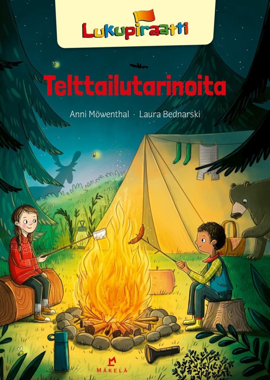 Lastenkirjat Kustannus-Mäkelä | Telttailutarinoita