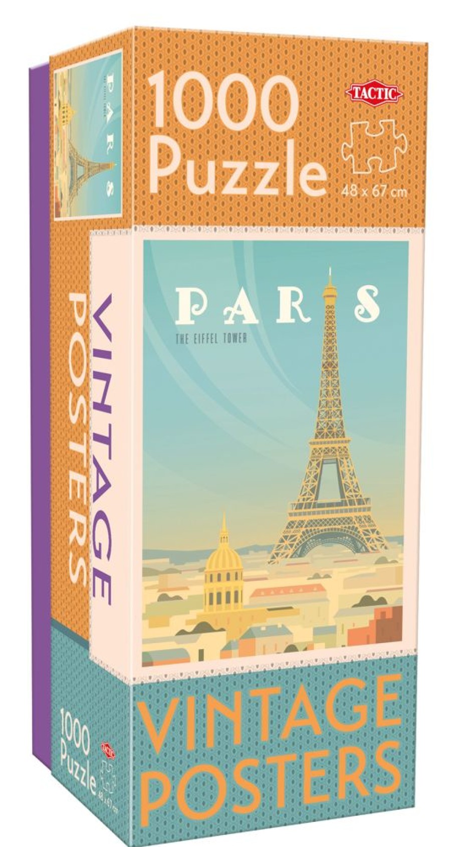 Pelit Ja Lelut Tactic Games Oy | Palapeli 1000 Palaa Vintage Cities Paris