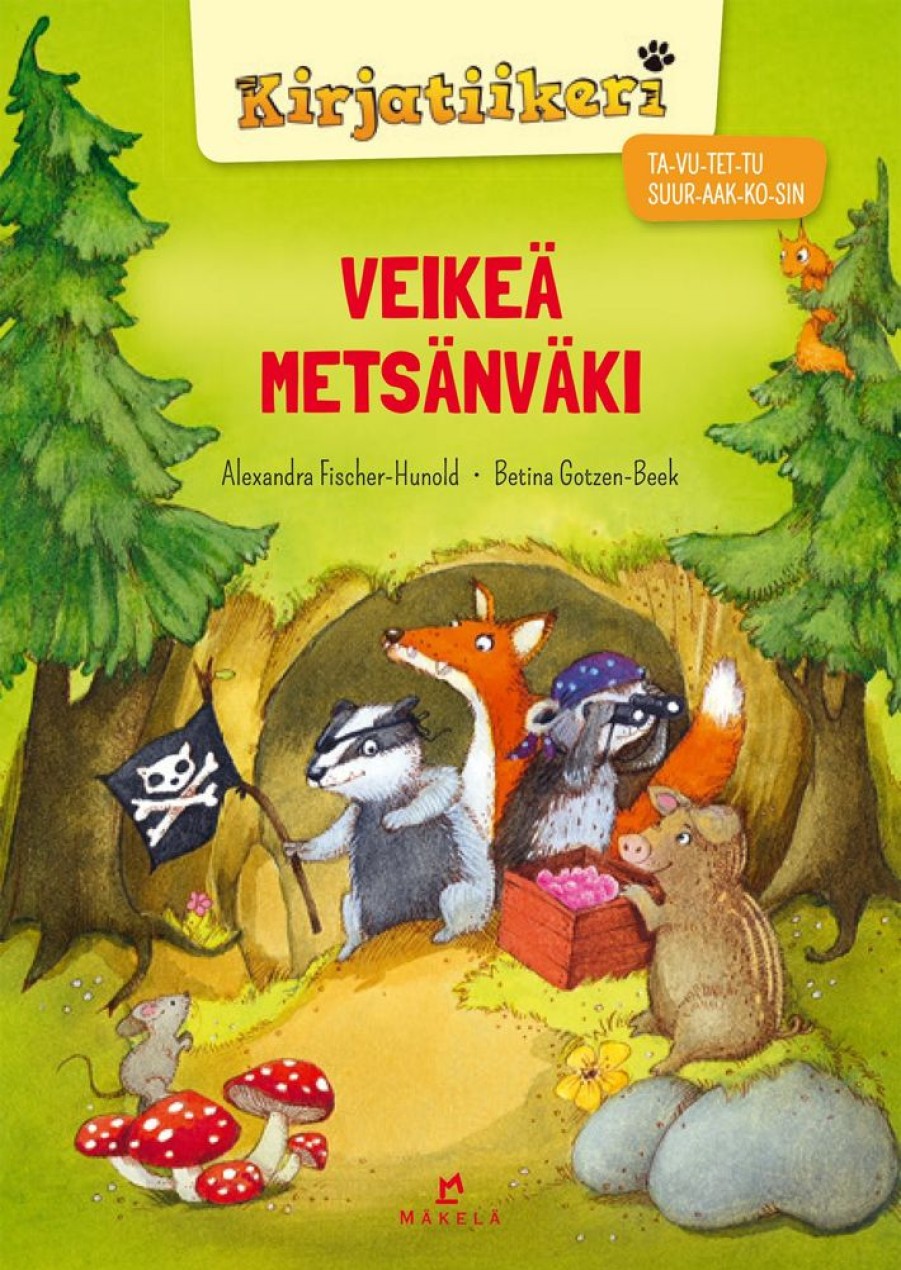 Lastenkirjat Kustannus-Mäkelä | Veikea Metsanvaki