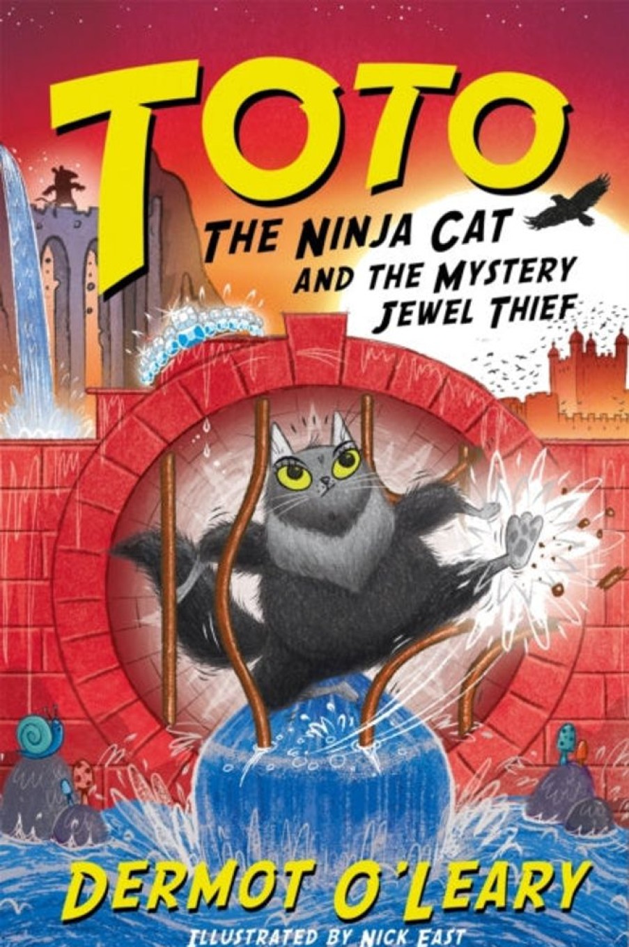 Lastenkirjat Hachette Children's Group | Toto The Ninja Cat And The Mystery Jewel Thief