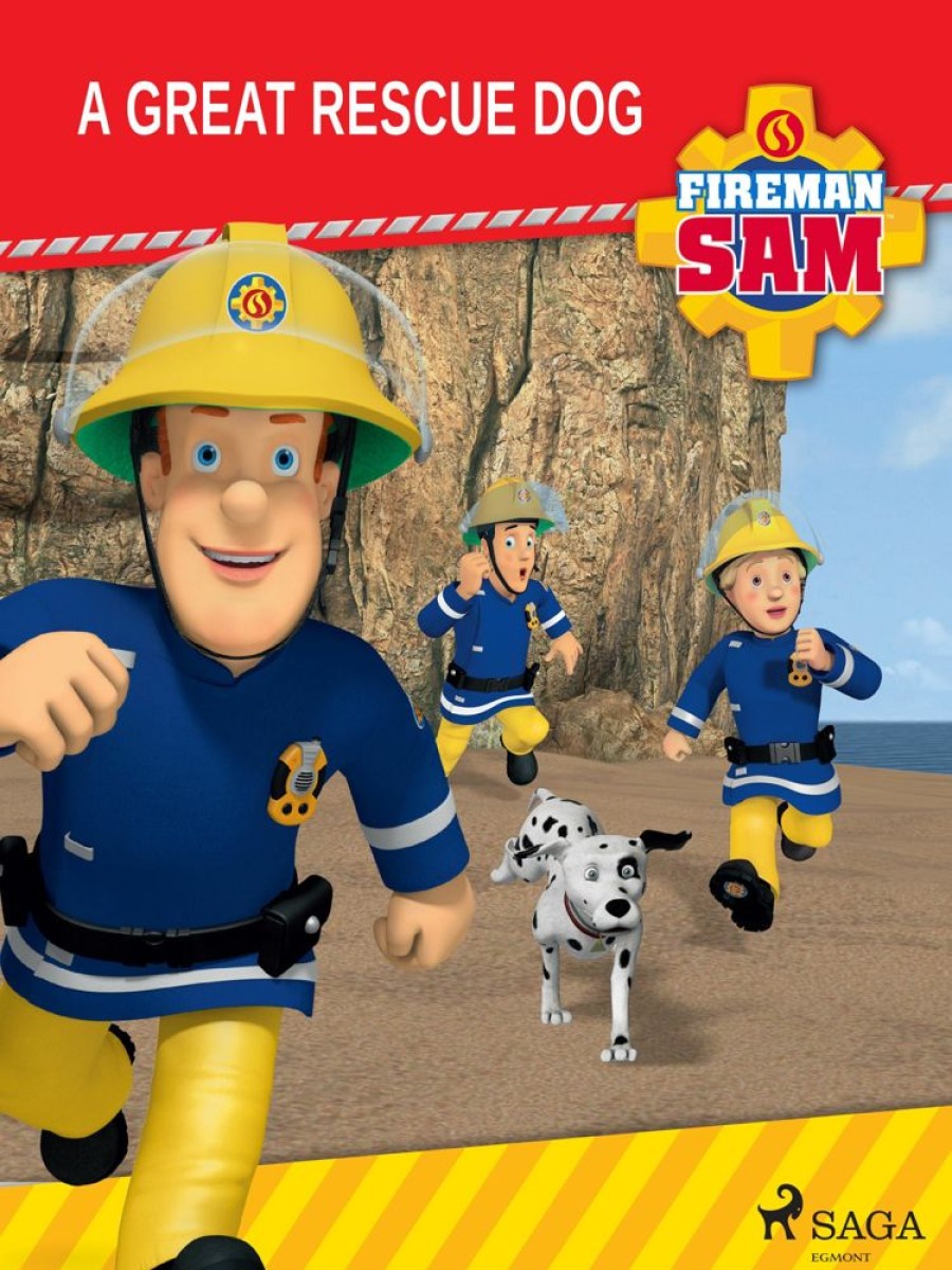 Lastenkirjat Saga Egmont | Fireman Sam - A Great Rescue Dog