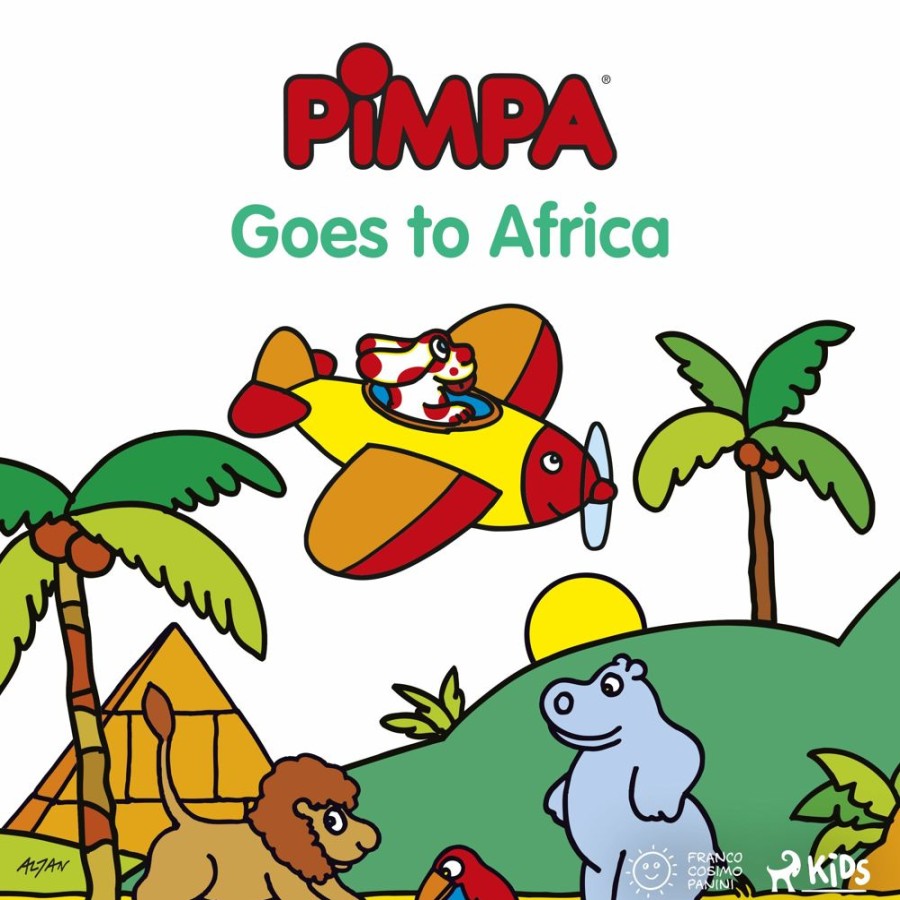 Lastenkirjat Saga Egmont | Pimpa Goes To Africa