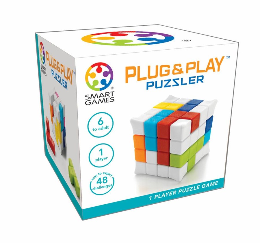 Pelit Ja Lelut Suomalainen.com | Smartgames Plug And Play Puzzler