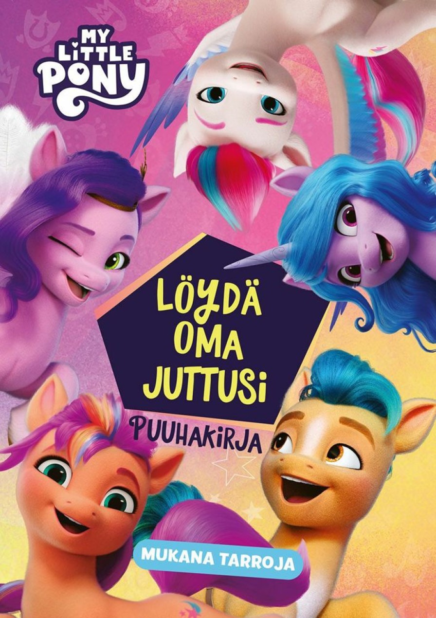 Puuha, Varitys Ja Askartelu Story House Egmont | My Little Pony Loyda Oma Juttusi Puuhakirja