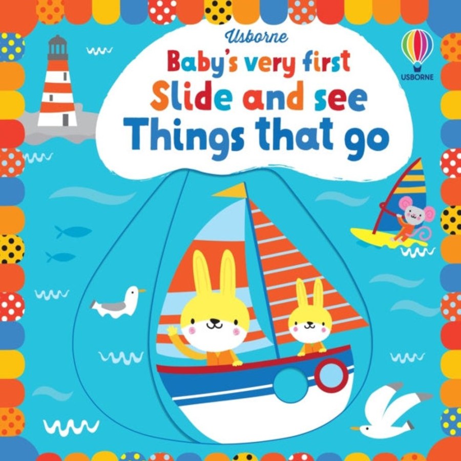 Lastenkirjat Usborne Publishing Ltd | Baby'S Very First Slide And See Things That Go