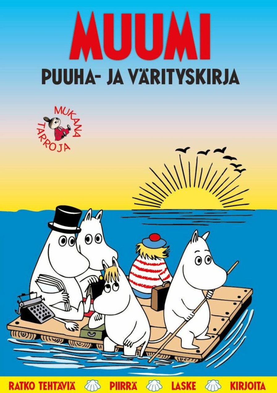 Puuha, Varitys Ja Askartelu Story House Egmont | Muumi Puuha- Ja Varityskirja