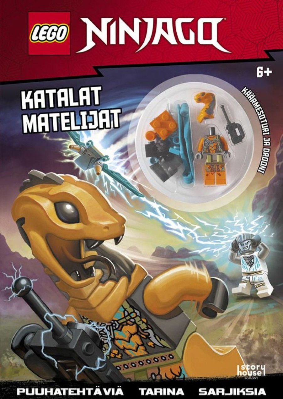 Puuha, Varitys Ja Askartelu Story House Egmont | Lego Ninjago Katalat Matelijat