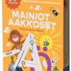 Puuha, Varitys Ja Askartelu Sanoma Pro | Mainiot Aakkoset -Puuhakortit 5-7 V