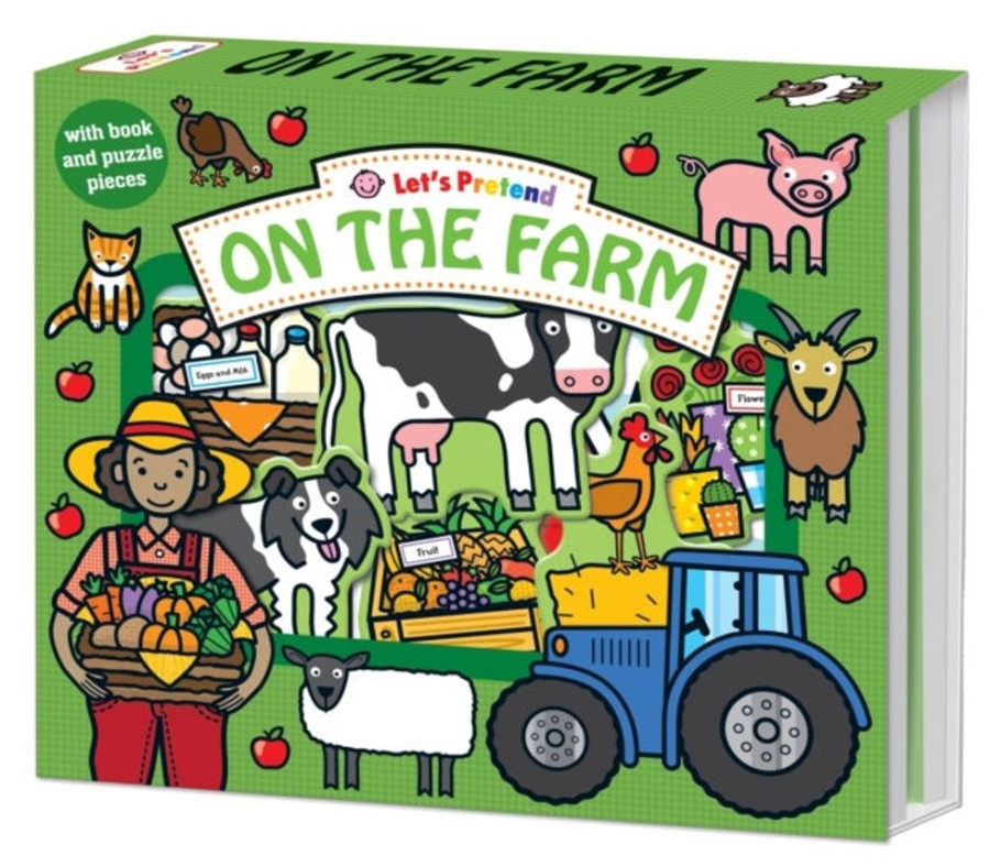 Lastenkirjat Priddy Books | Let'S Pretend On The Farm