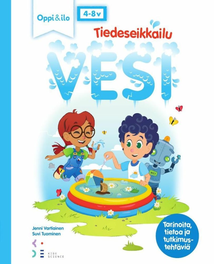 Lastenkirjat Sanoma Pro | Tiedeseikkailu Vesi -Kirja 4-8 V