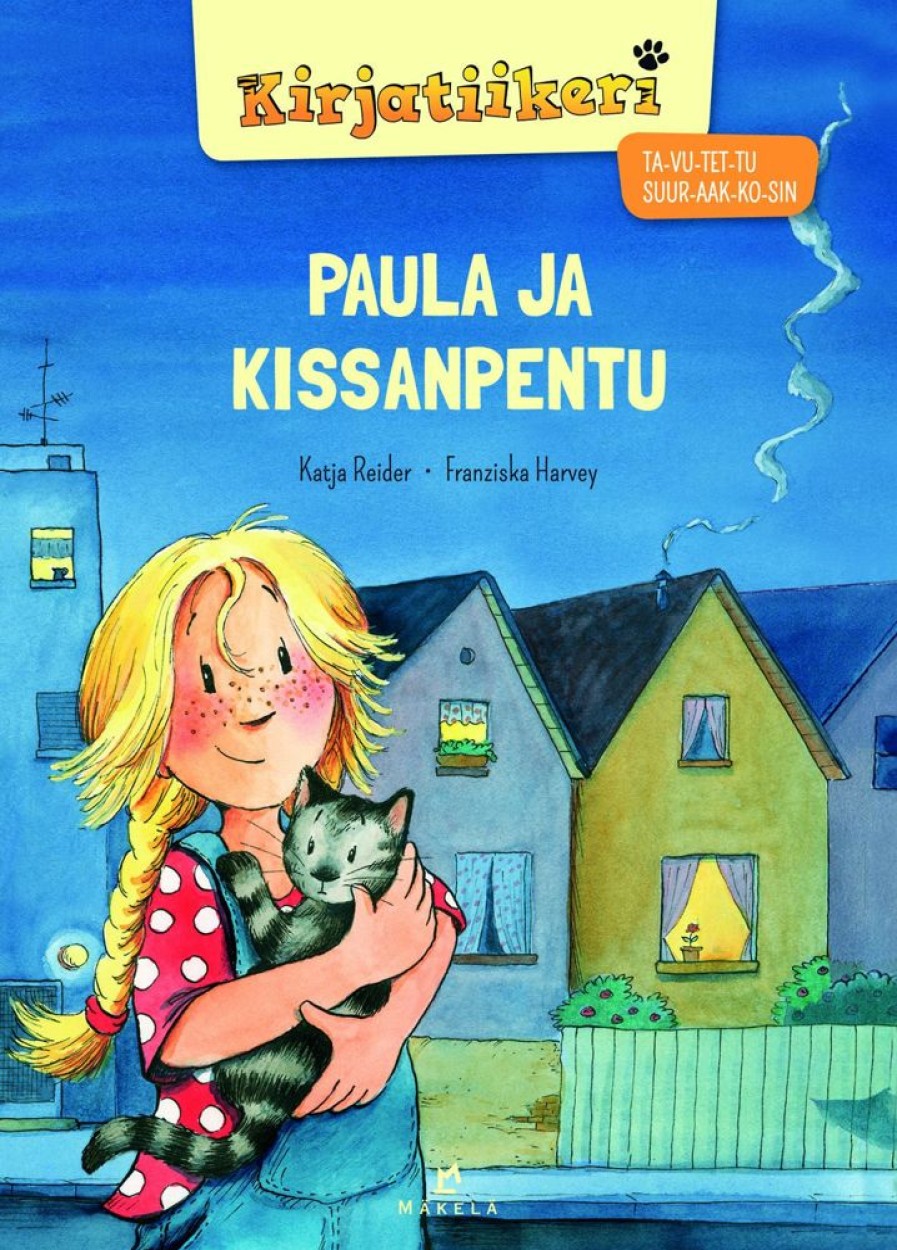 Lastenkirjat Kustannus-Mäkelä | Paula Ja Kissanpentu