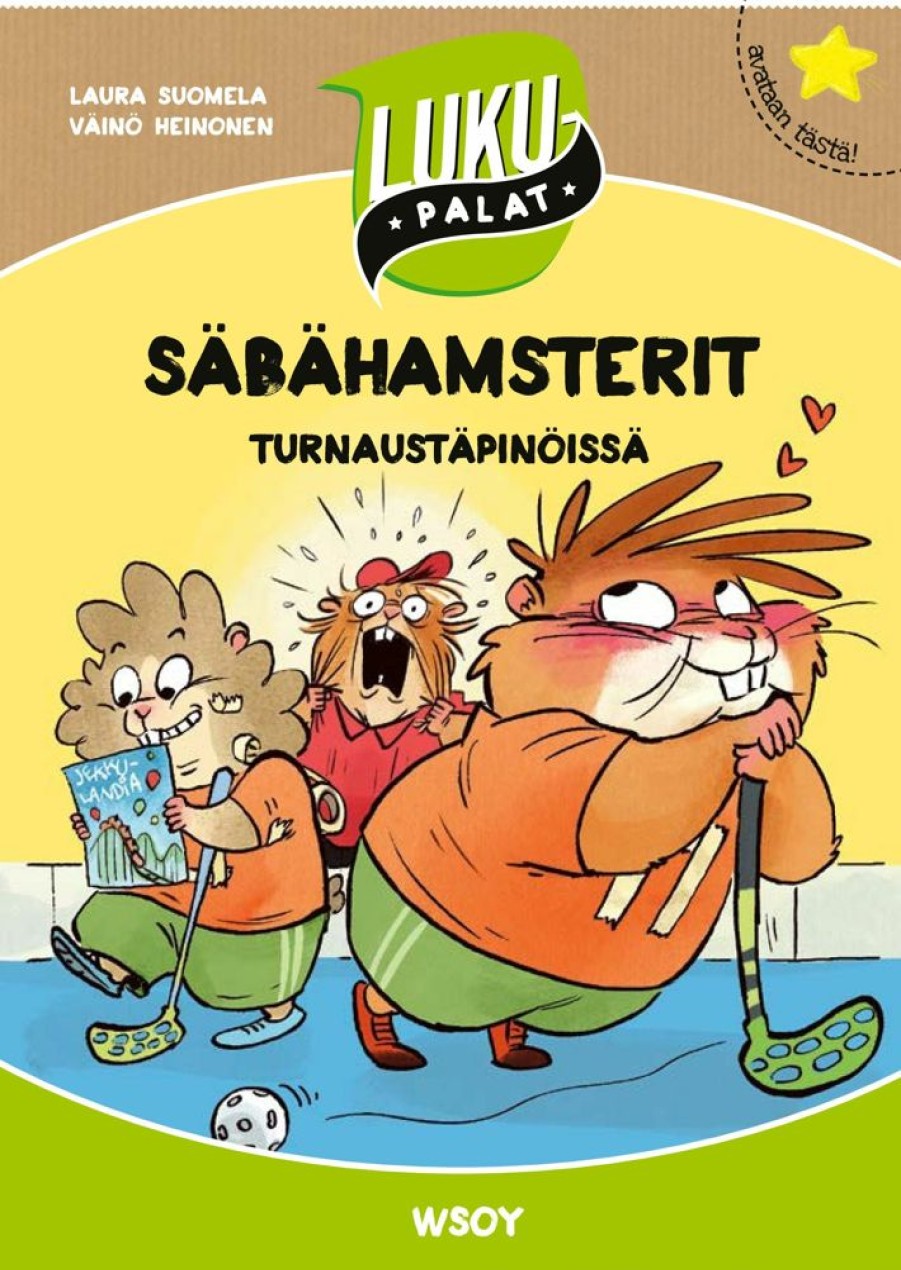 Lastenkirjat WSOY | Sabahamsterit Turnaustapinoissa