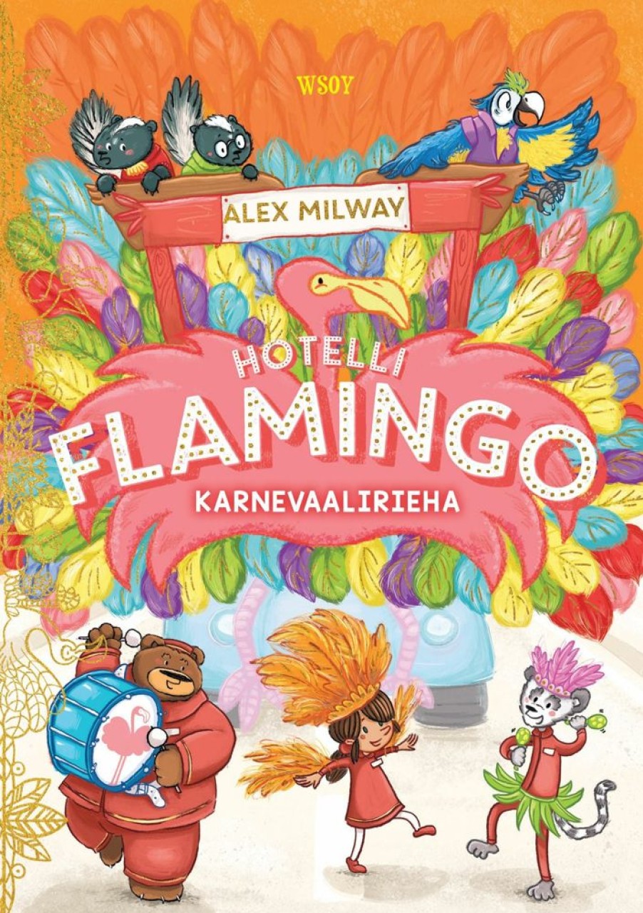 Lastenkirjat WSOY | Hotelli Flamingo: Karnevaalirieha