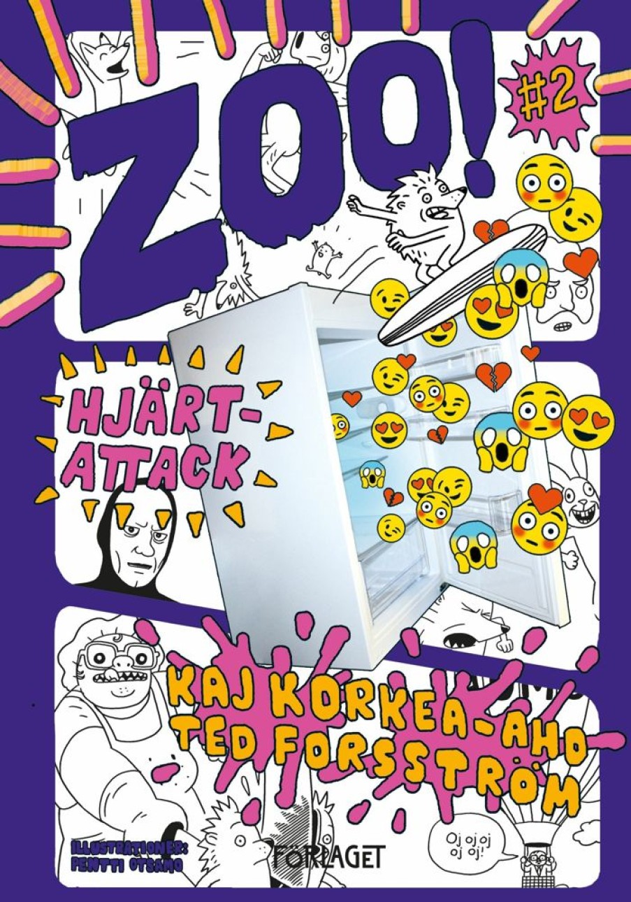 Lastenkirjat Förlaget M | Zoo! #2 Hjartattack