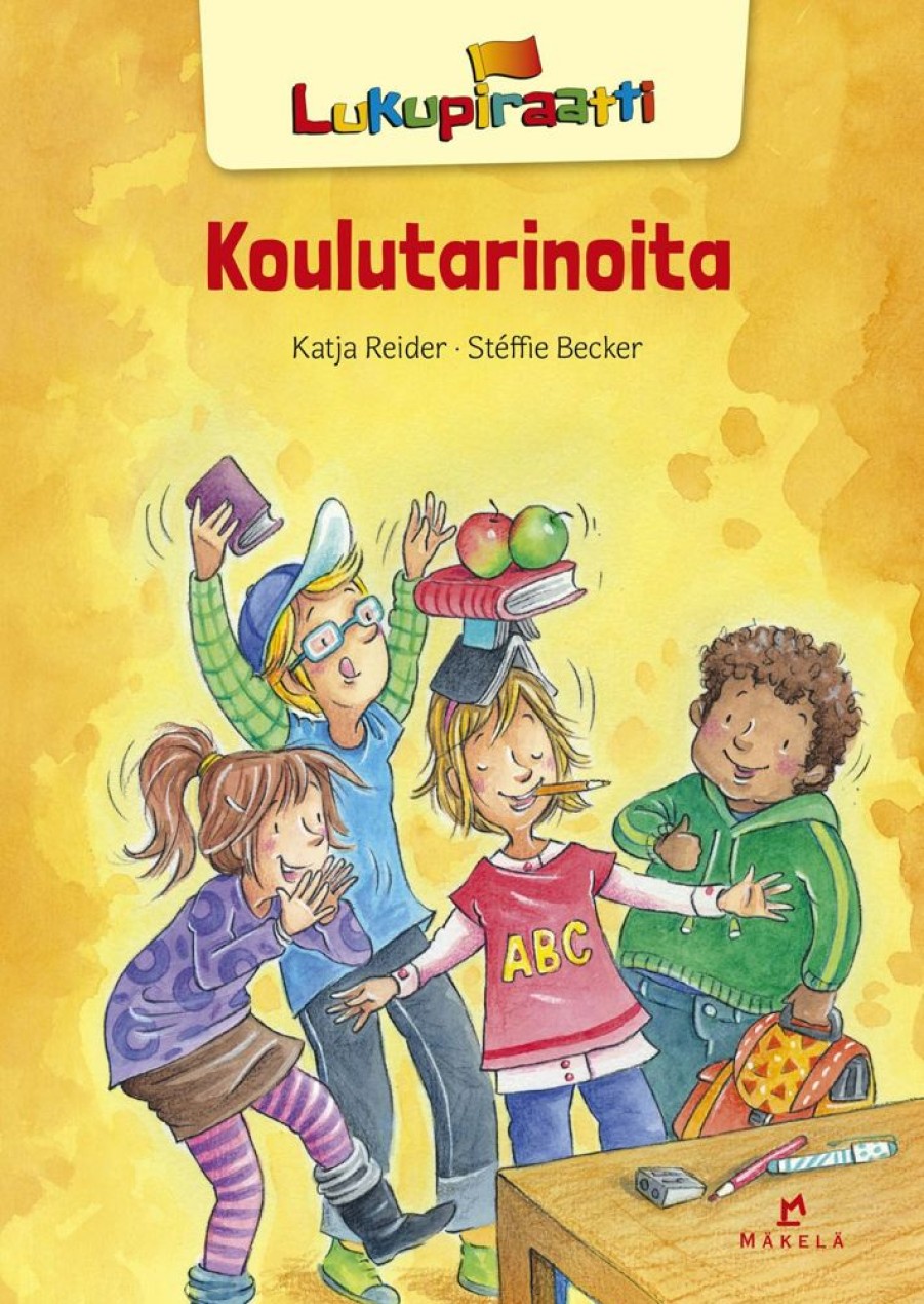 Lastenkirjat Kustannus-Mäkelä | Koulutarinoita (Pienaakkoset)