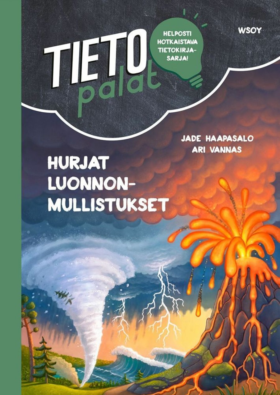 Lastenkirjat WSOY | Tietopalat: Hurjat Luonnonmullistukset