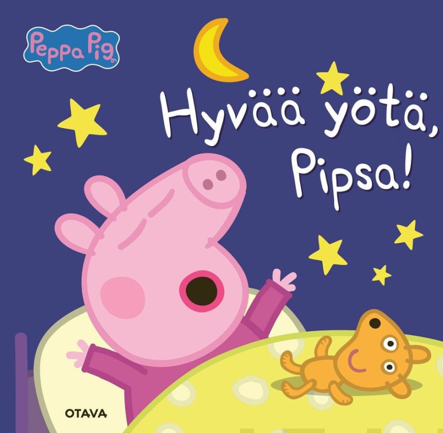 Lastenkirjat Otava | Pipsa Possu - Hyvaa Yota, Pipsa!