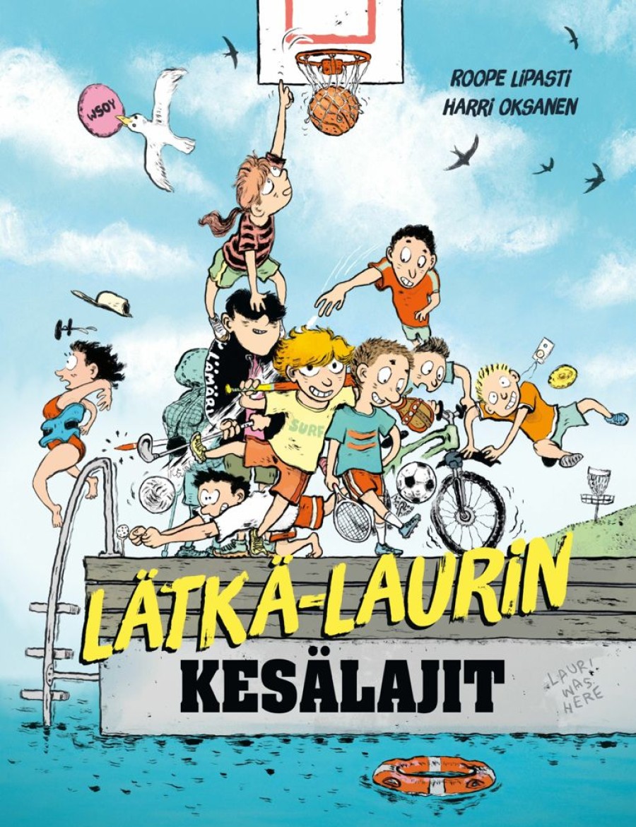 Lastenkirjat WSOY | Latka-Laurin Kesalajit