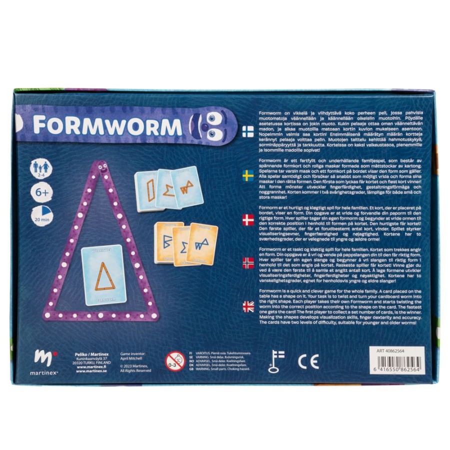 Pelit Ja Lelut Martinex Oy | Formworm-Peli