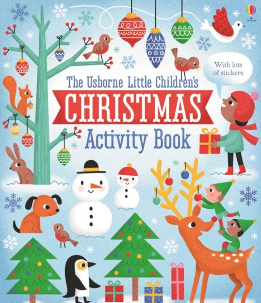 Puuha, Varitys Ja Askartelu Usborne Publishing Ltd | Little Children'S Christmas Activity Book