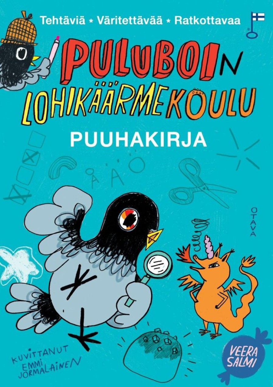 Puuha, Varitys Ja Askartelu Otava | Puluboin Lohikaarmekoulu Puuhakirja