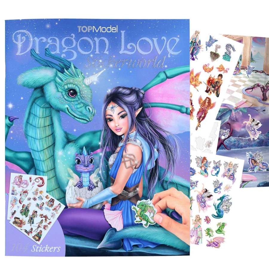 Puuha, Varitys Ja Askartelu Depesche GmbH | Topmodel Stickerworld Dragon Love