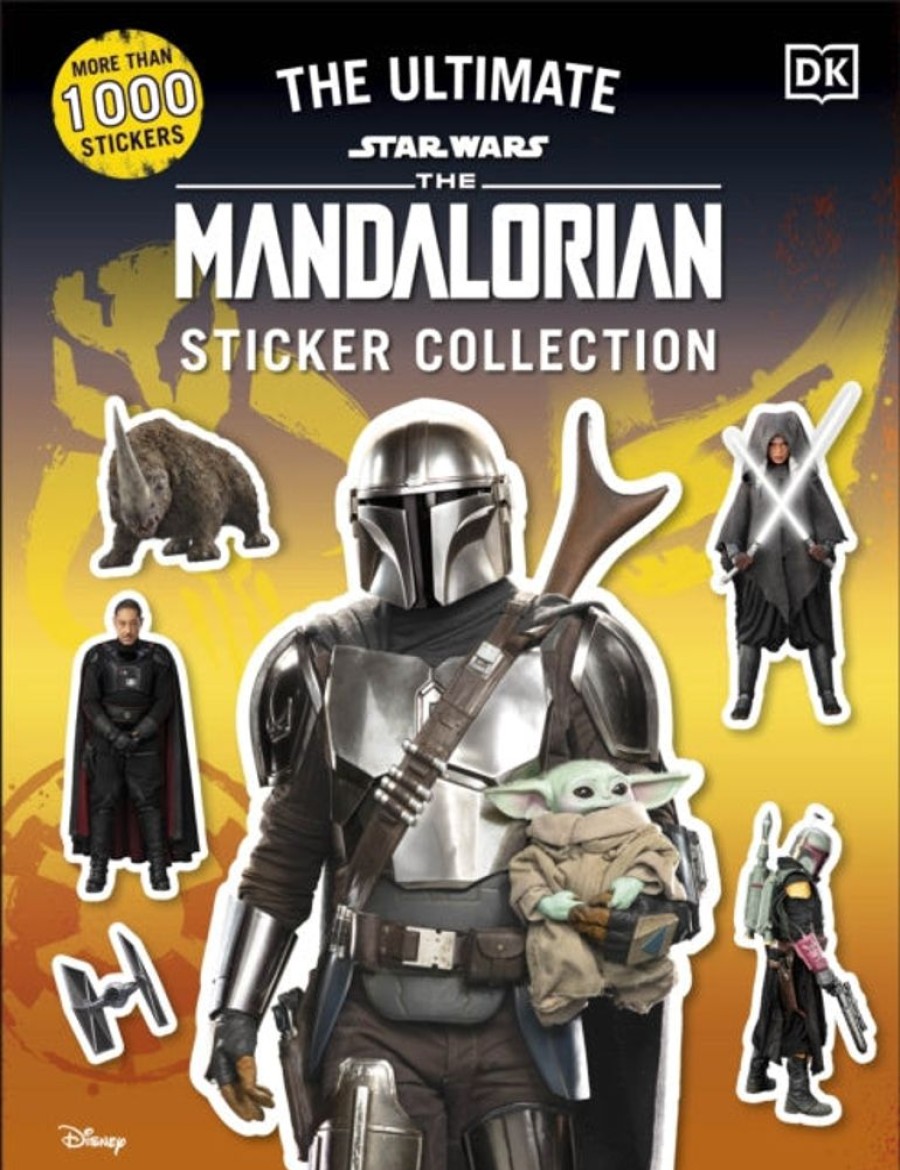 Puuha, Varitys Ja Askartelu Dorling Kindersley Ltd | Star Wars The Mandalorian Ultimate Sticker Collection