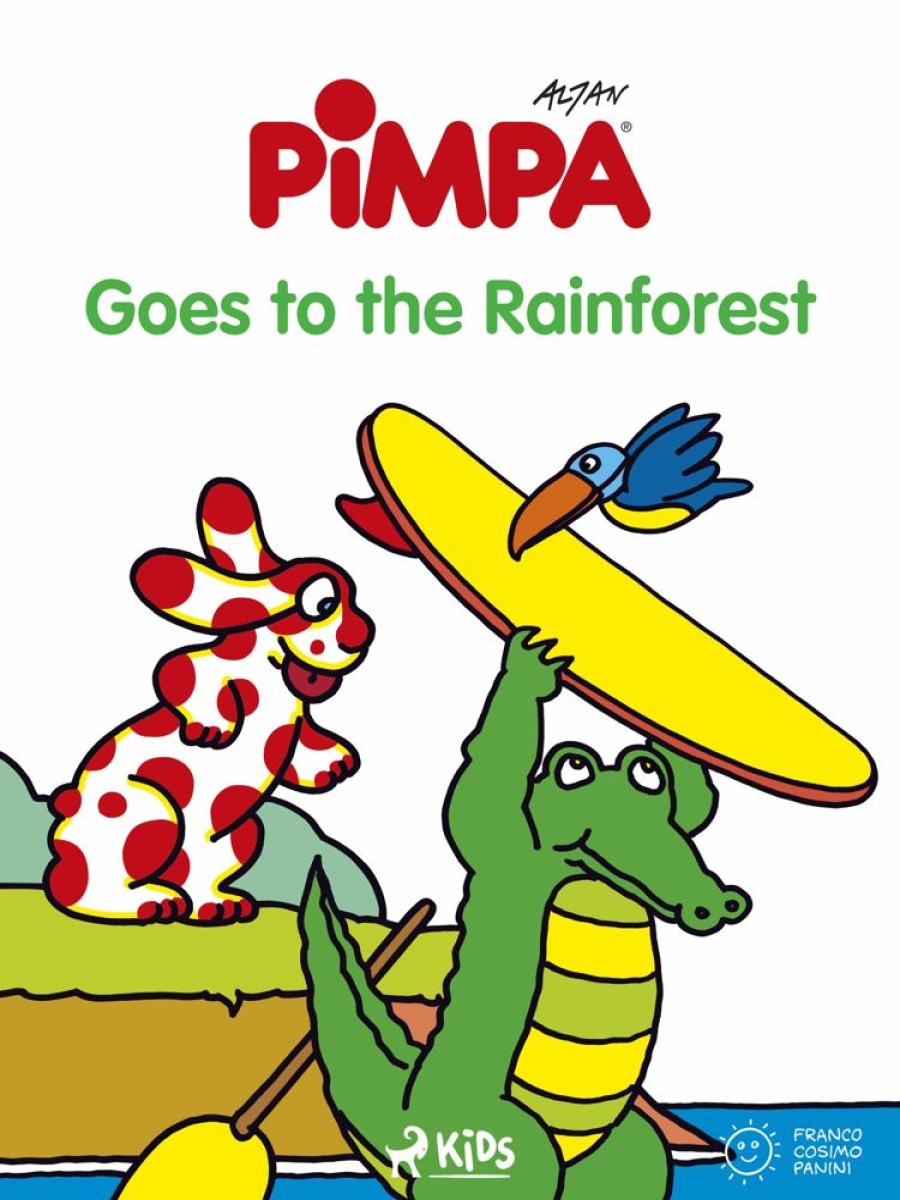 Lastenkirjat Saga Egmont | Pimpa - Pimpa Goes To The Rainforest