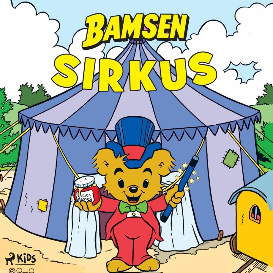 Lastenkirjat Saga Egmont | Bamsen Sirkus