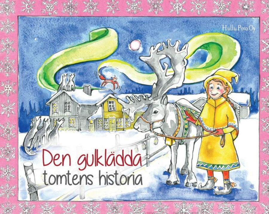 Lastenkirjat Hullu Poro | Den Gulkladda Tomtens Historia