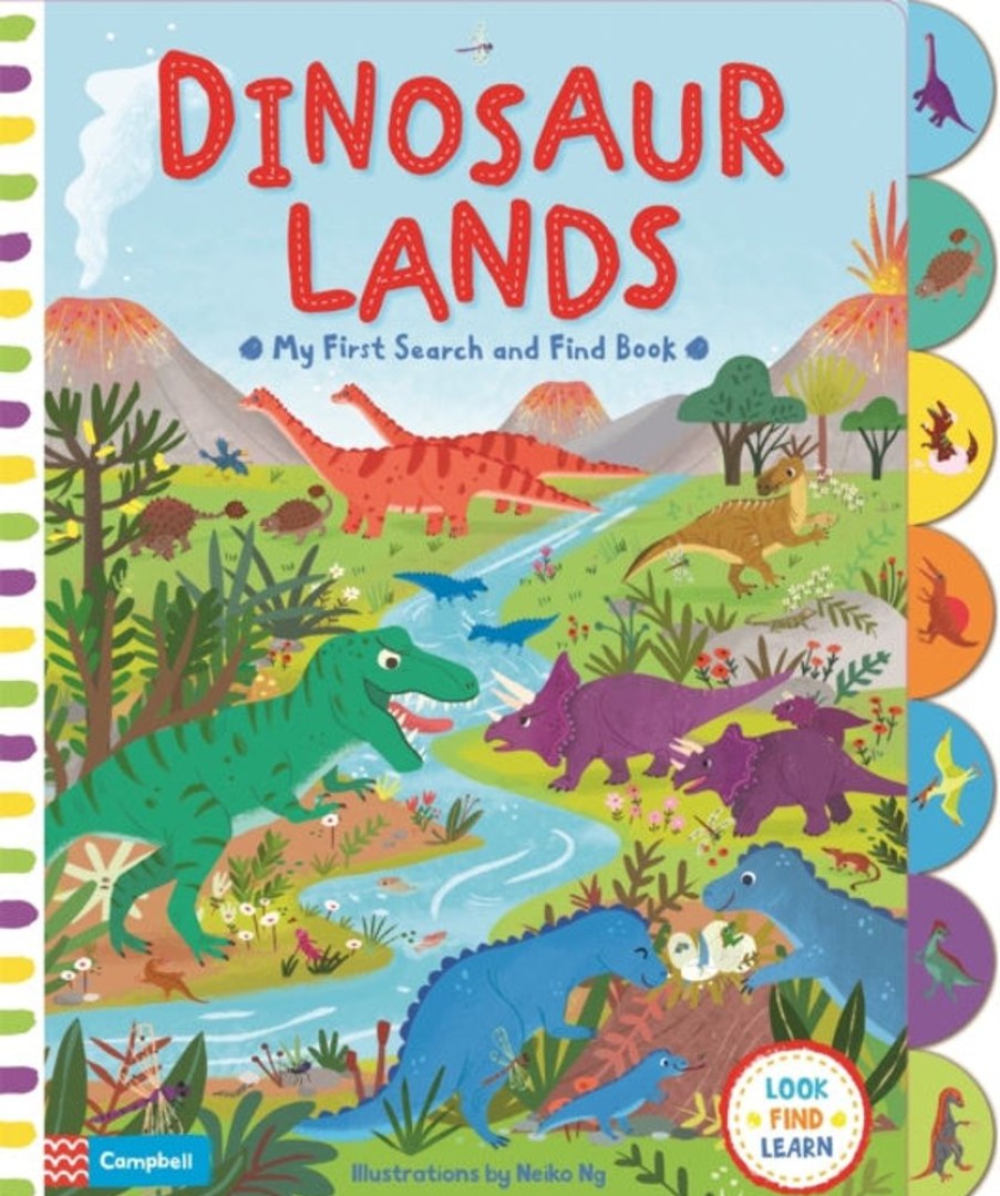 Lastenkirjat Pan Macmillan | Dinosaur Lands