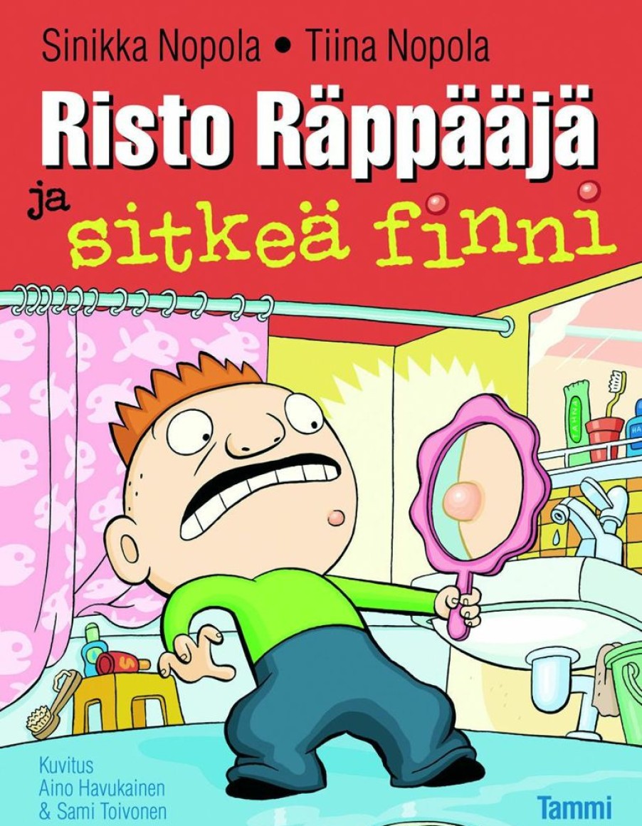 Lastenkirjat Tammi | Risto Rappaaja Ja Sitkea Finni