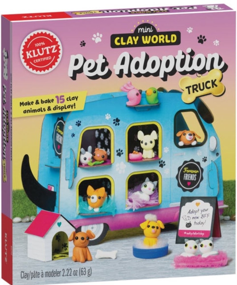 Puuha, Varitys Ja Askartelu Scholastic US | Mini Clay World Pet Adoption Truck