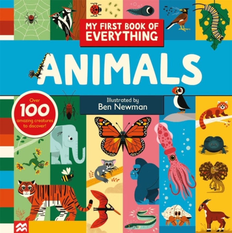 Puuha, Varitys Ja Askartelu Pan Macmillan | My First Book Of Everything: Animals