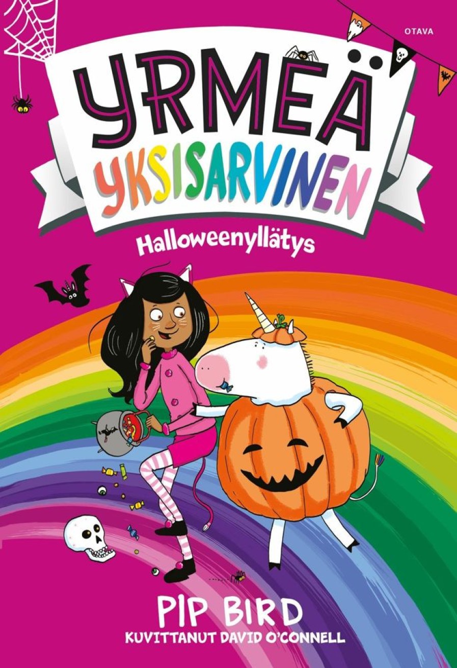 Lastenkirjat Otava | Yrmea Yksisarvinen - Halloweenyllatys