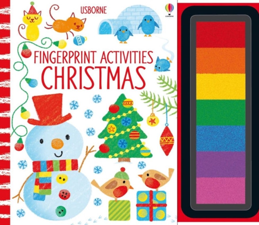 Puuha, Varitys Ja Askartelu Usborne Publishing Ltd | Fingerprint Activities Christmas