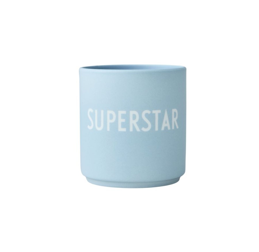 Eri Ikaiset Lapset Design Letters | Favourite Cup Superstar Design Letters, Vaaleansininen