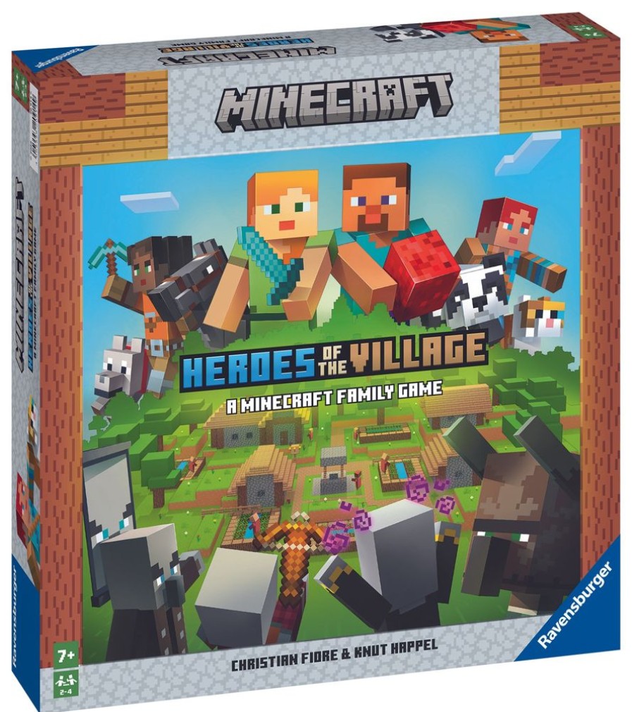 Eri Ikaiset Lapset Ravensbuger | Minecraft Heroes - Save The Village