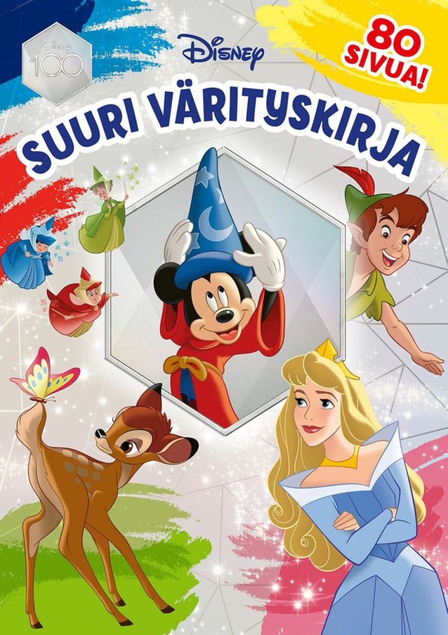 Puuha, Varitys Ja Askartelu Story House Egmont | Disney Klassikot Suuri Varityskirja