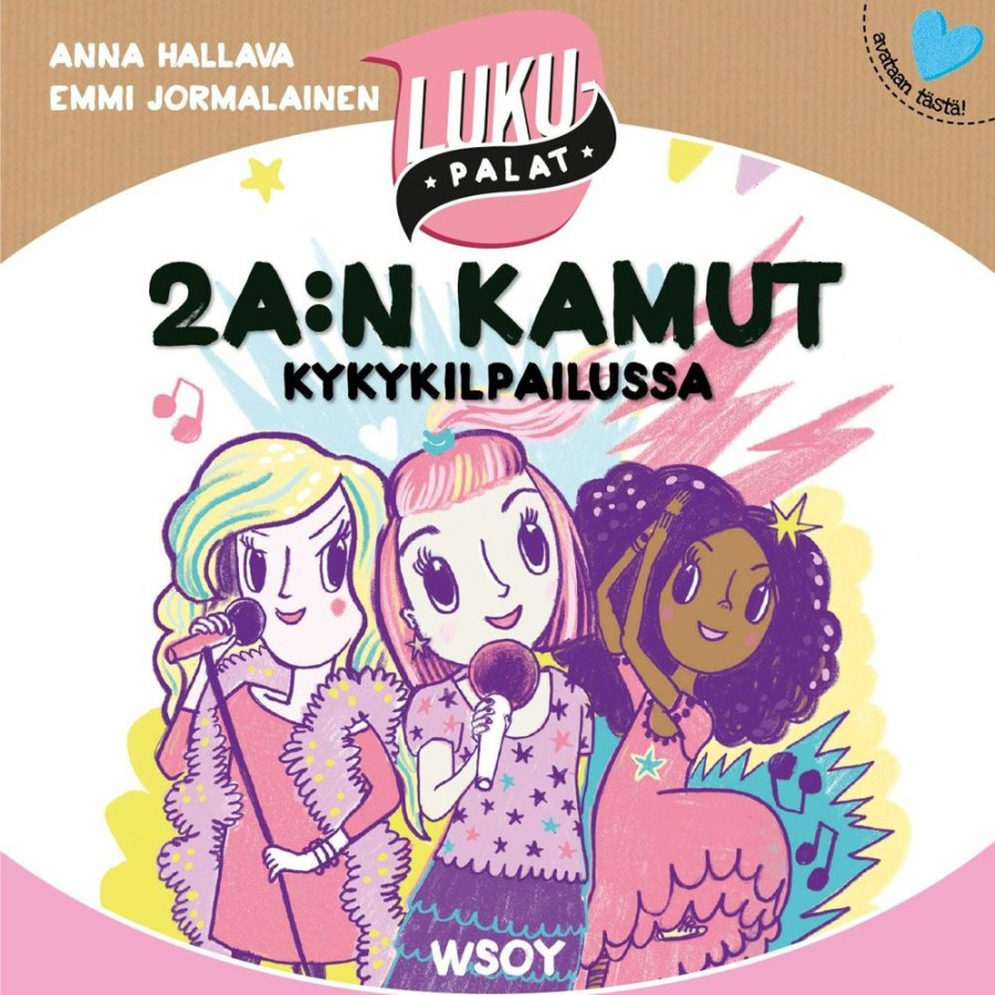 Lastenkirjat WSOY | 2 A:N Kamut Kykykilpailuissa