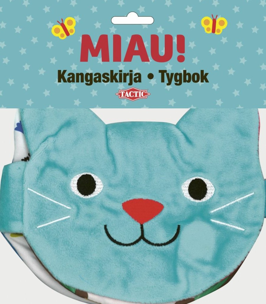 Lastenkirjat Tactic Publishing | Miau! Kangaskirja - Miau! Tygbok